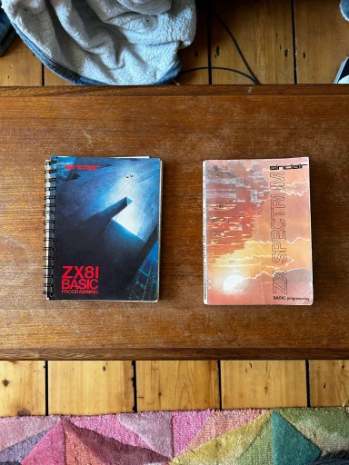 Sinclair Vintage Computer Programming Manuals