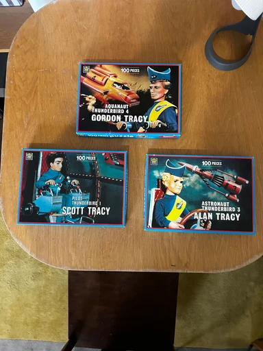Vintage Thunderbirds Jigsaw Puzzle Collection