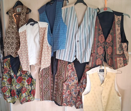 Swanky Waistcoats for summer nights or autumn parties