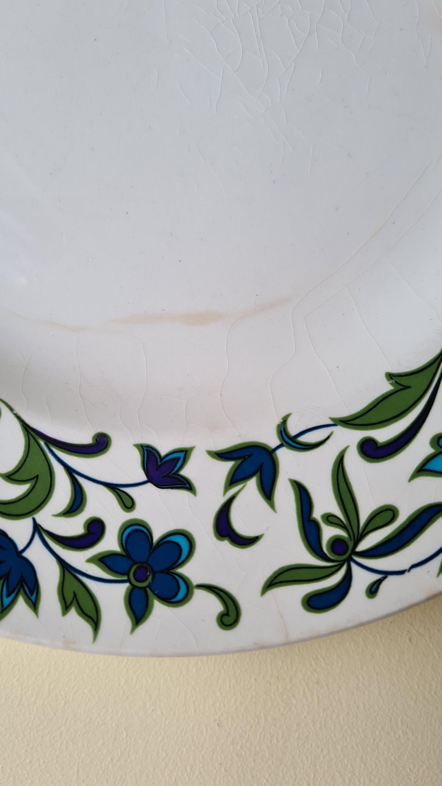 Floral Decorative Plate alt 3