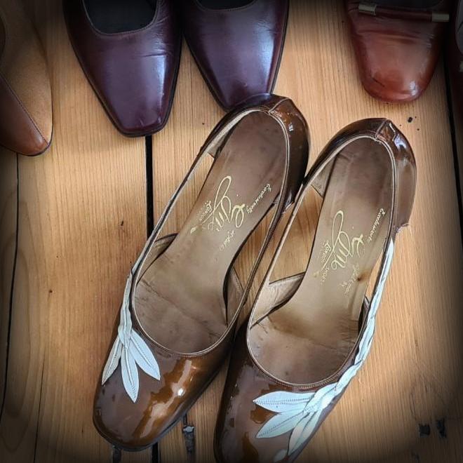 Vintage Patent Leather Shoes alt 1
