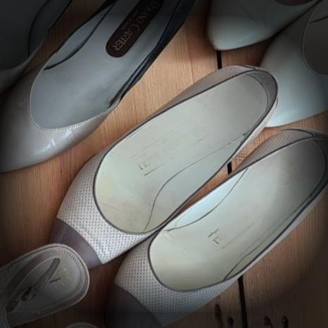 White Slip-On Shoe alt 1