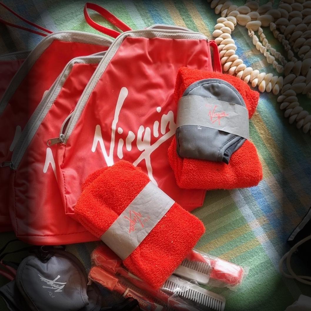 Virgin Airlines Travel Kit