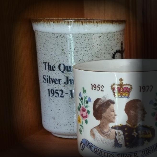 Queen's Silver Jubilee Commemorative Mug