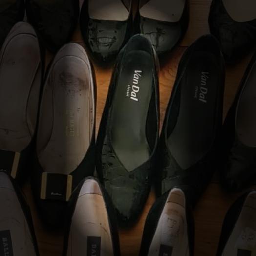 Black Van Dal Ballet Flats alt 1