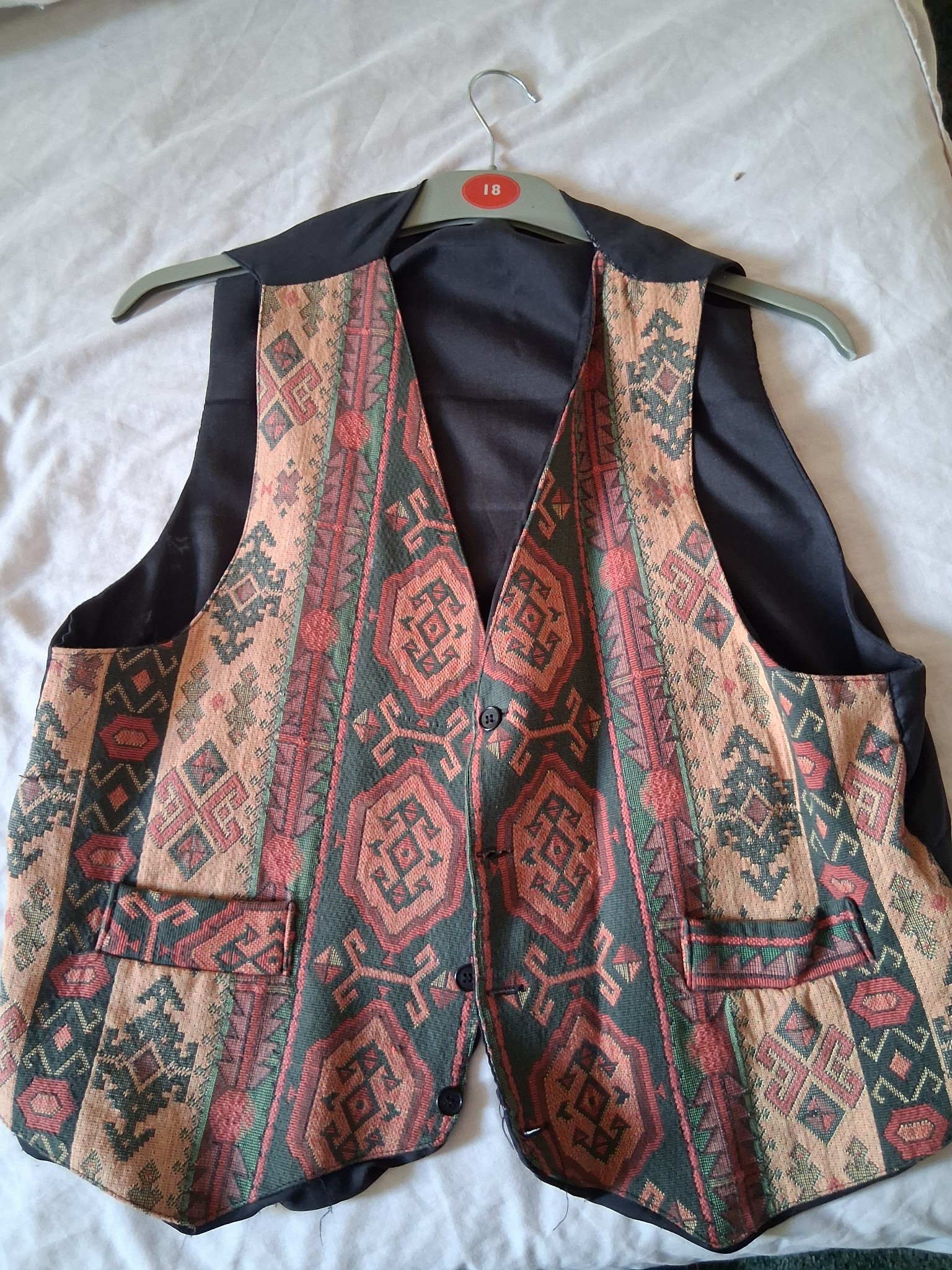 Colorful Ethnic Pattern Vest alt 2