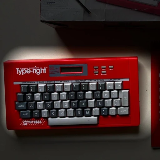 Type-Right Interactive Teaching Machine