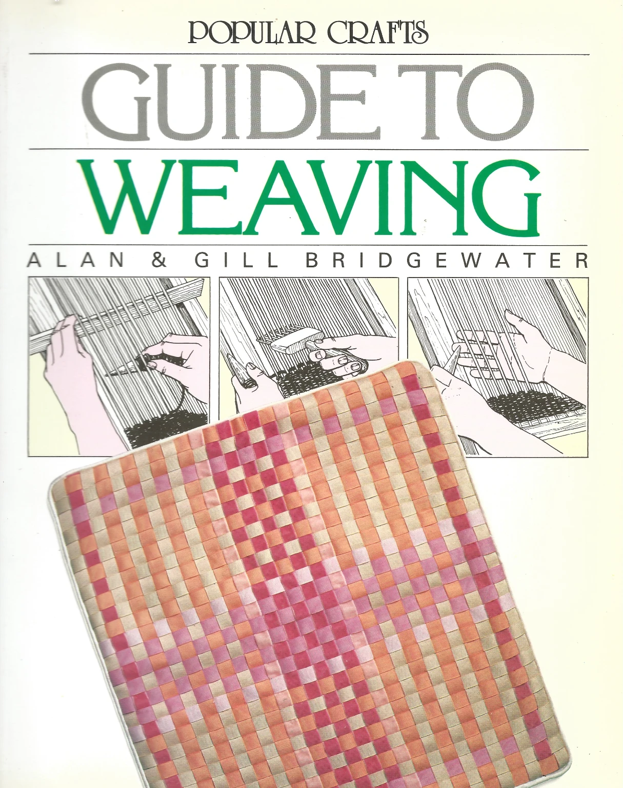 Vintage Dryad two shed table loom plus "Popular Crafts Guide to Weaving" alt 2