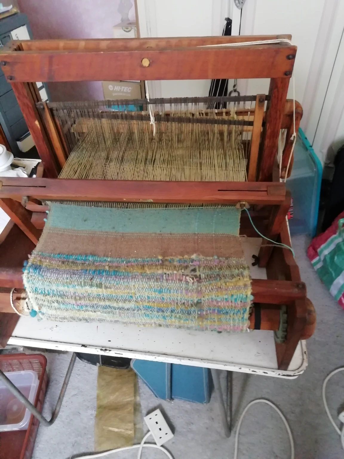 Vintage Dryad two shed table loom plus "Popular Crafts Guide to Weaving" alt 1