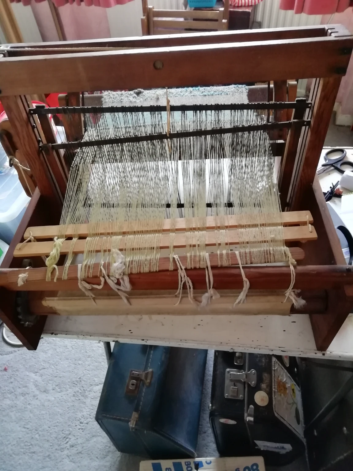 Vintage Dryad two shed table loom plus "Popular Crafts Guide to Weaving" alt 3