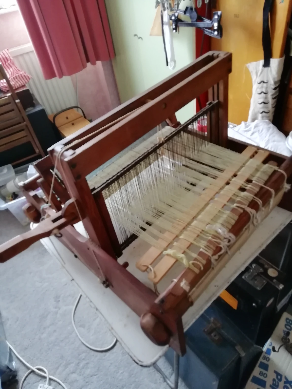 Vintage Dryad two shed table loom plus "Popular Crafts Guide to Weaving" alt 4