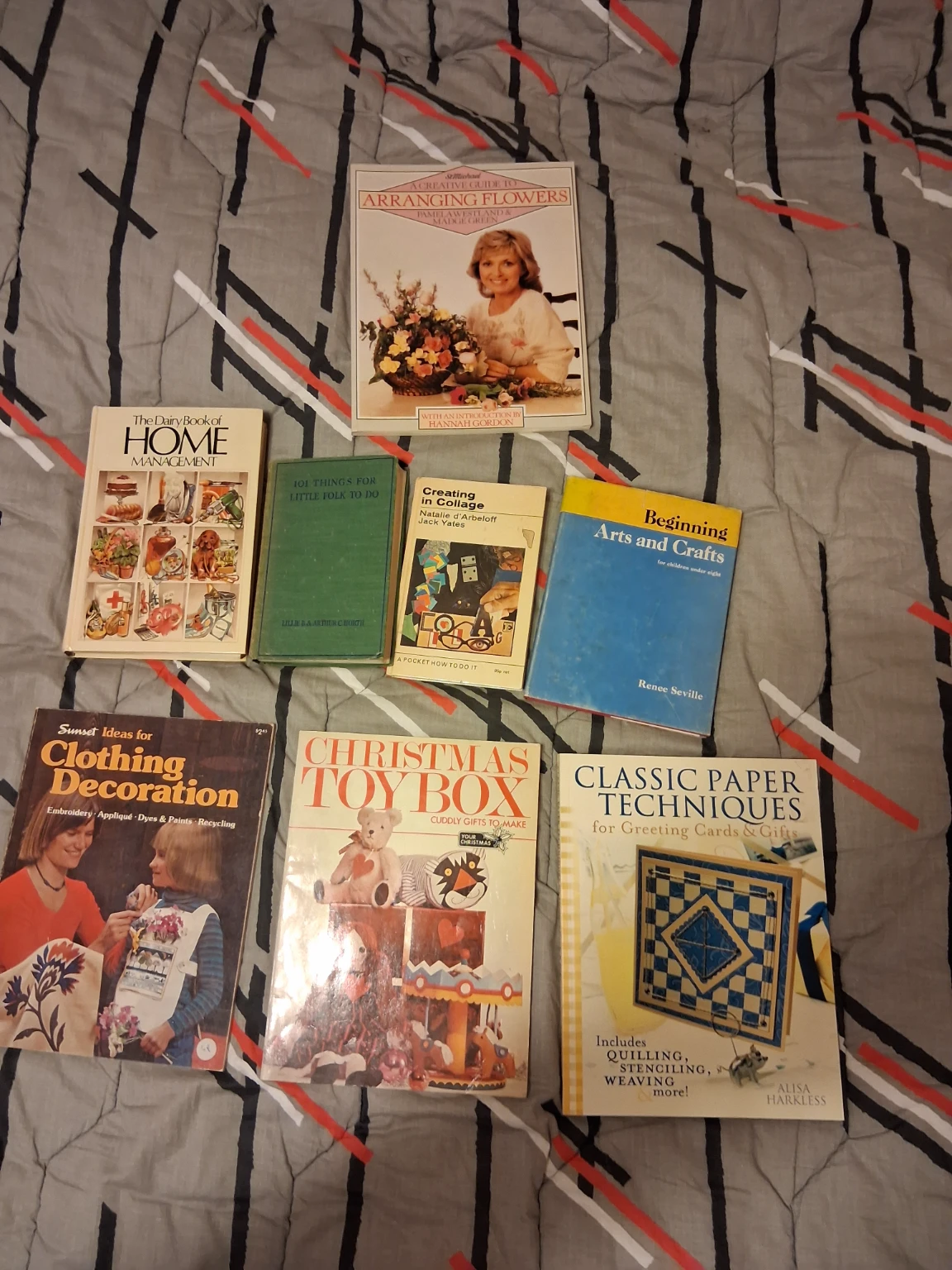 A Collection Craft and Home Management Books, various dates