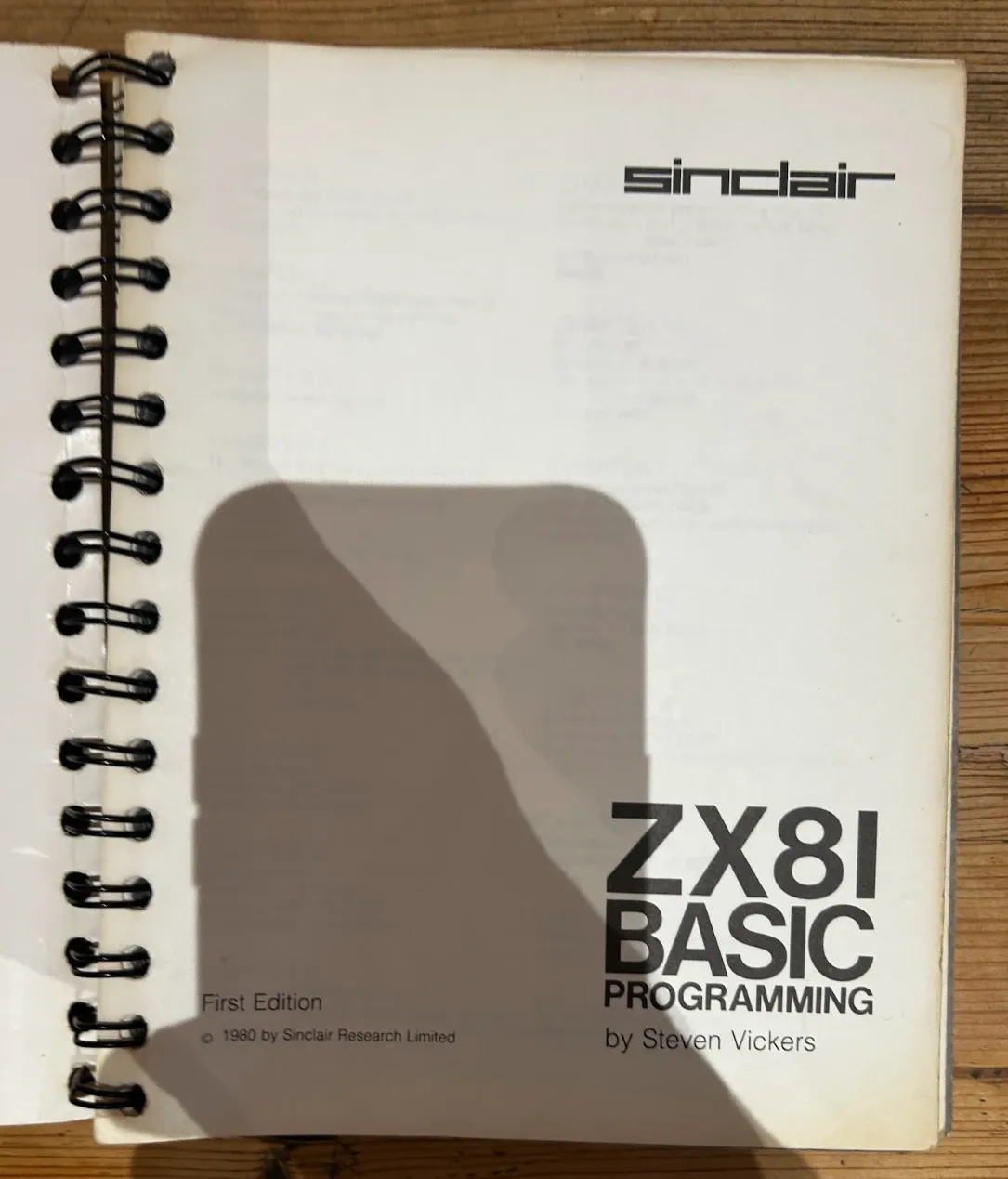 Sinclair ZX81 BASIC Programming Manual alt 3