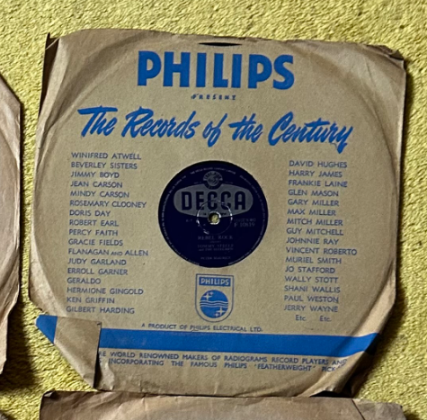 Decca 78 RPM Record in Philips Sleeve